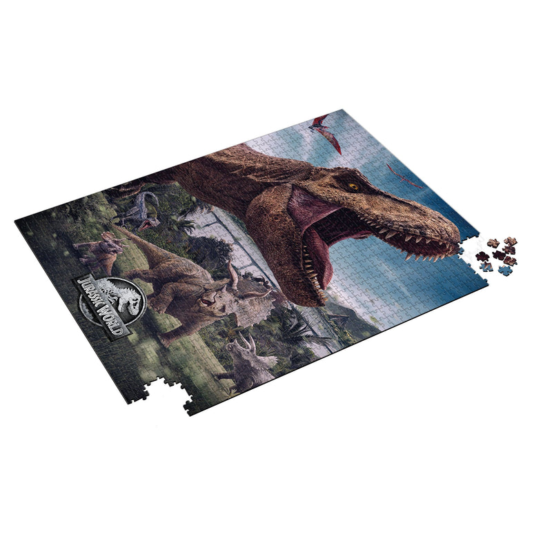 Jurassic World Poster Trex 1000 Pieces Puzzle