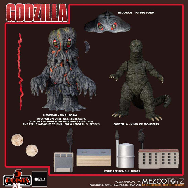 5 Points Xl Godzilla Vs Hedorah Box Set