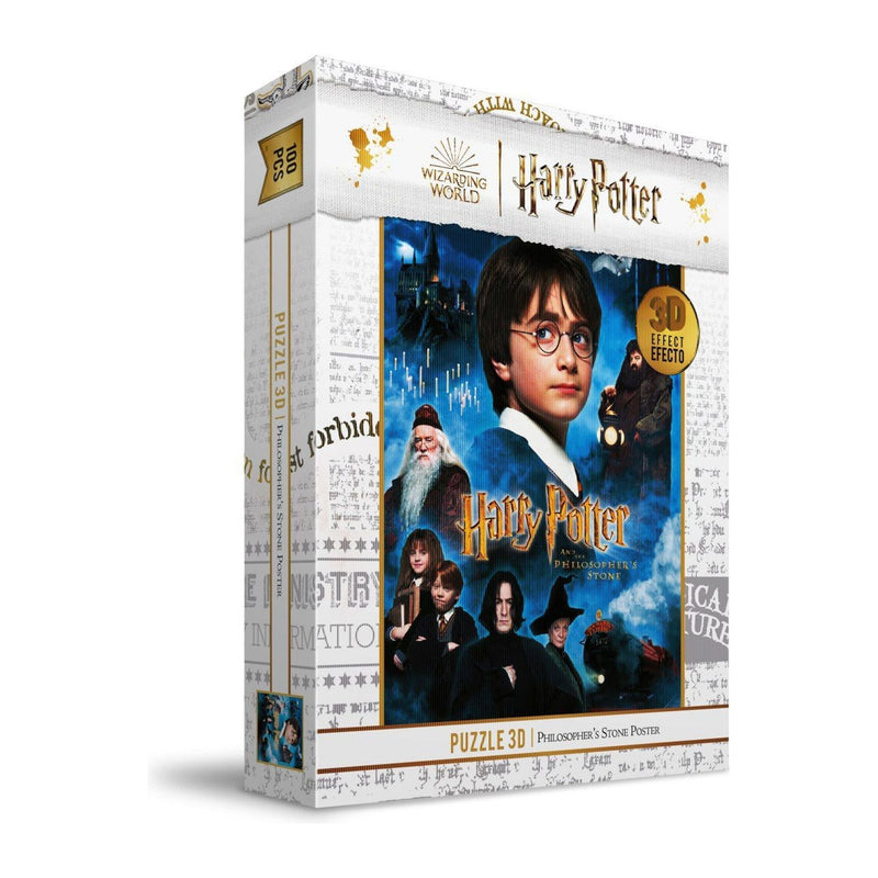 Harry Potter Philosopher Stone 3D EFinal Fantasy 100 Pieces Puzzle