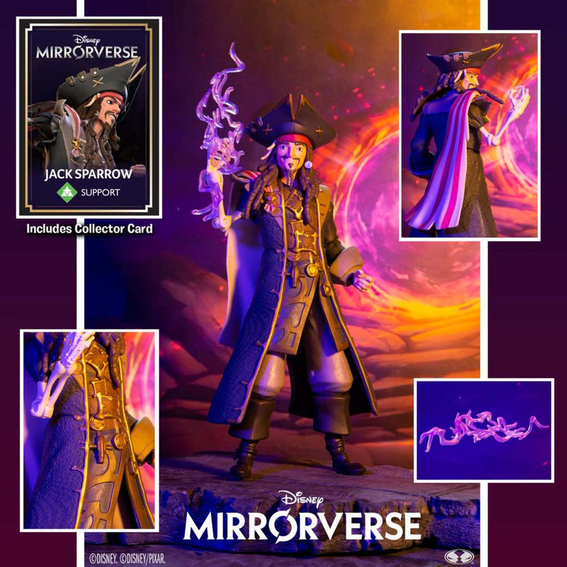 Disney Mirror 7 Inch Jack Sparrow Action Figure