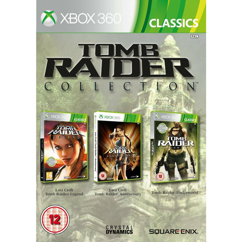 Tomb Raider Legend, Anniversary Underworld Triplepack | Microsoft Xbox 360