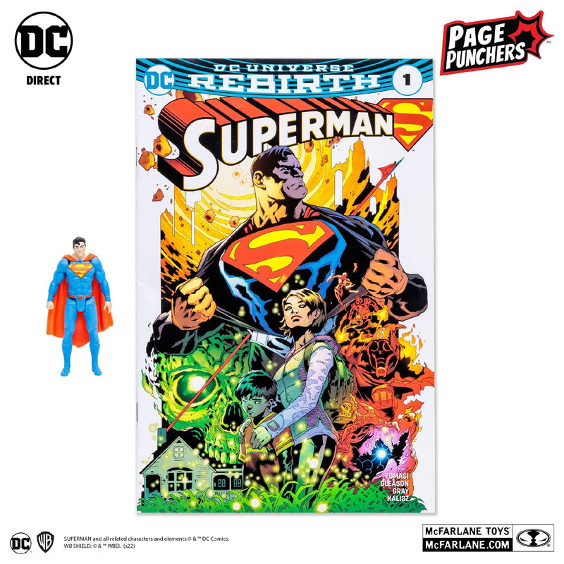 DC Page Punchers Superman + Comic 3 Inch Action Figure