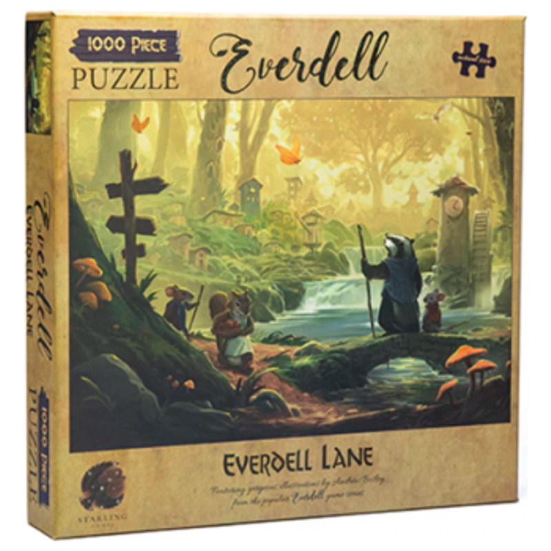 Everdell 1000 Pieces Puzzle Everdell Lane