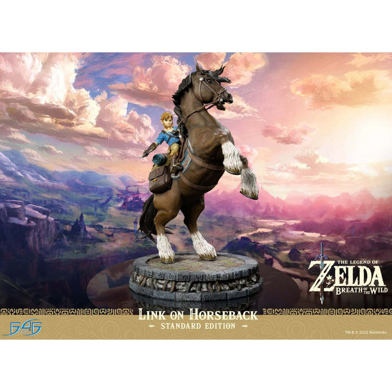 Legend Of Zelda Link On Horse Legend Statue