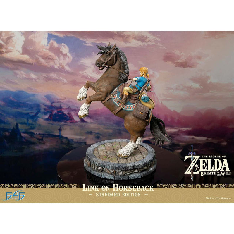 Legend Of Zelda Link On Horse Legend Statue