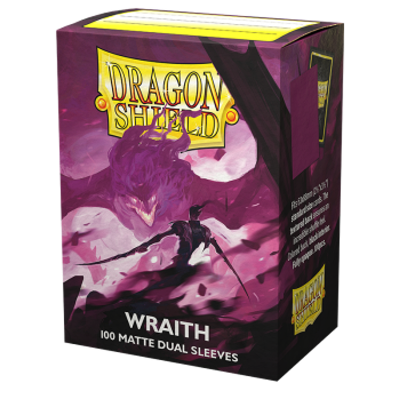 Dragon Shield Dual Matte Sleeves Wraith 'Alaric, Chaos Wraith' - 100 Sleeves