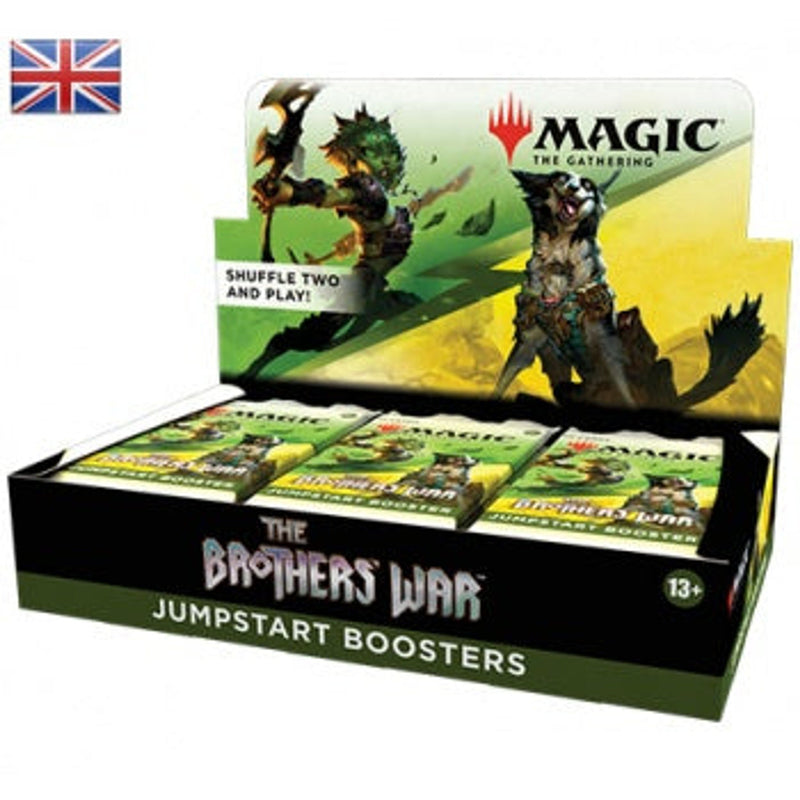 Magic The Gathering The Brothers War Jumpstart Booster Display - 18 Packs