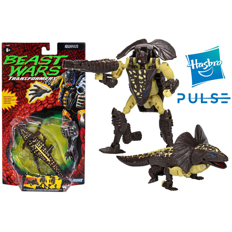 Transformers Beast Wars Retro Iguanus Exclusive Action Figure