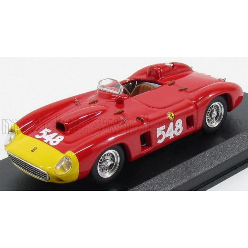 Ferrari 290Mm Spider N 548 Winner Mille Miglia 1956 E.Castellotti Red Yellow - 1:43