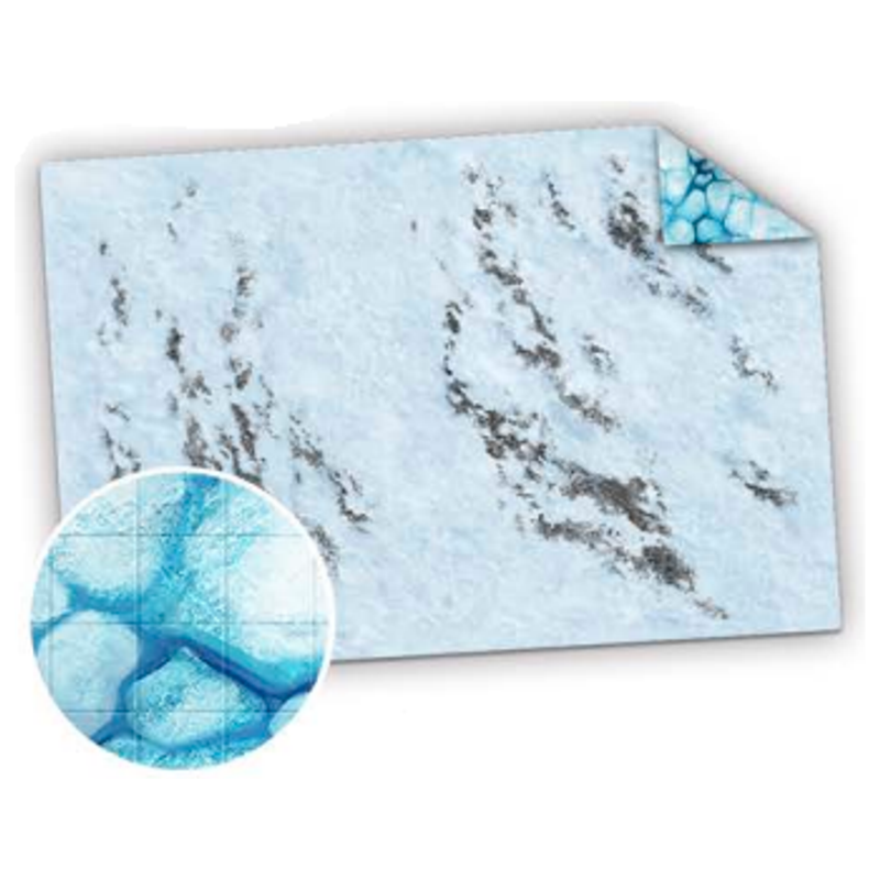 6x4 Ice / Tundra Game Mat Limited Quantity