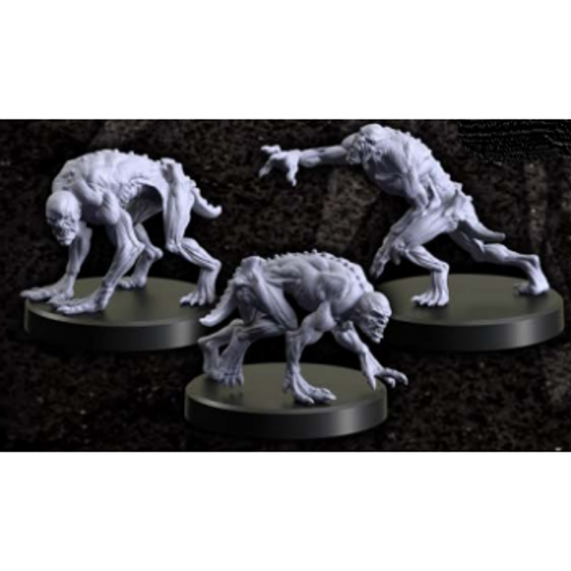 The Witcher Miniatures Necrophages 1 Ghouls