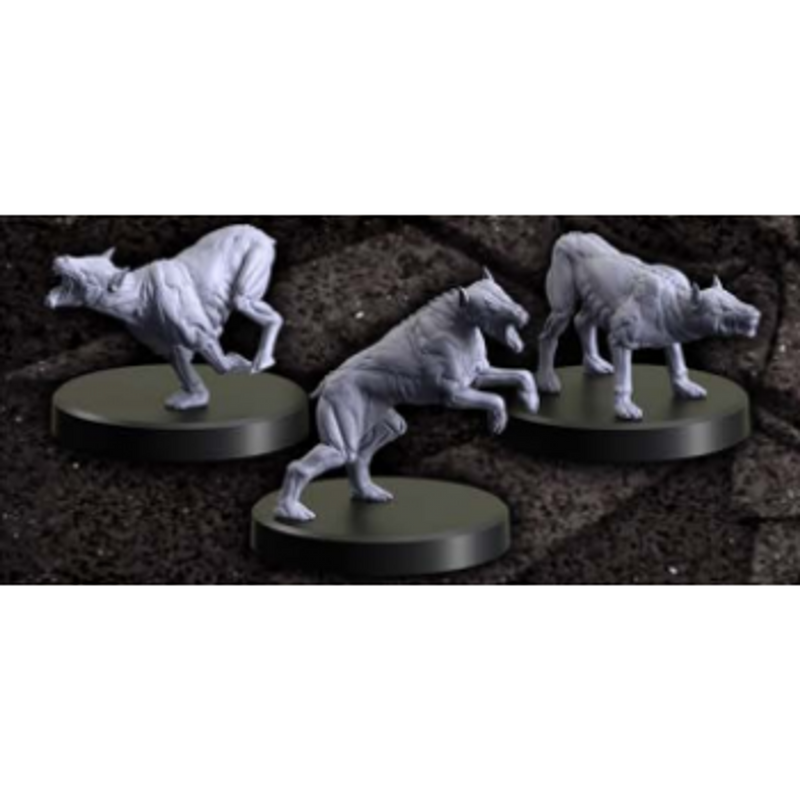 The Witcher Miniatures Specters 2 Barghests