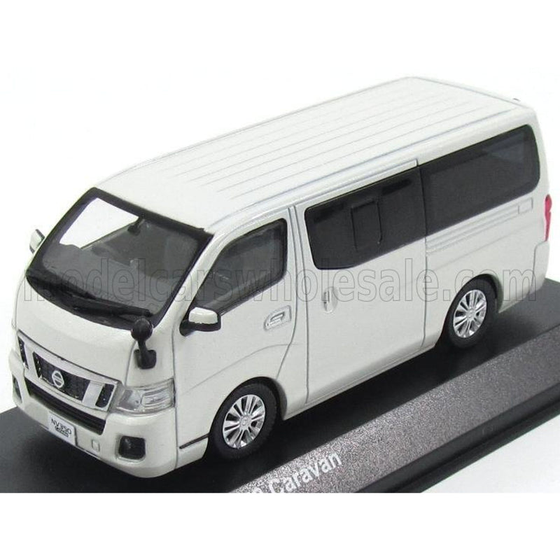 Nissan Nv350 Minibus Caravan 2012 Brillant White Pearl Met - 1:43