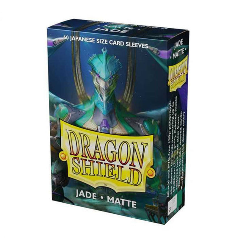 Dragon Shield Matte Japanese Size Jade - 60 Ct. In Box