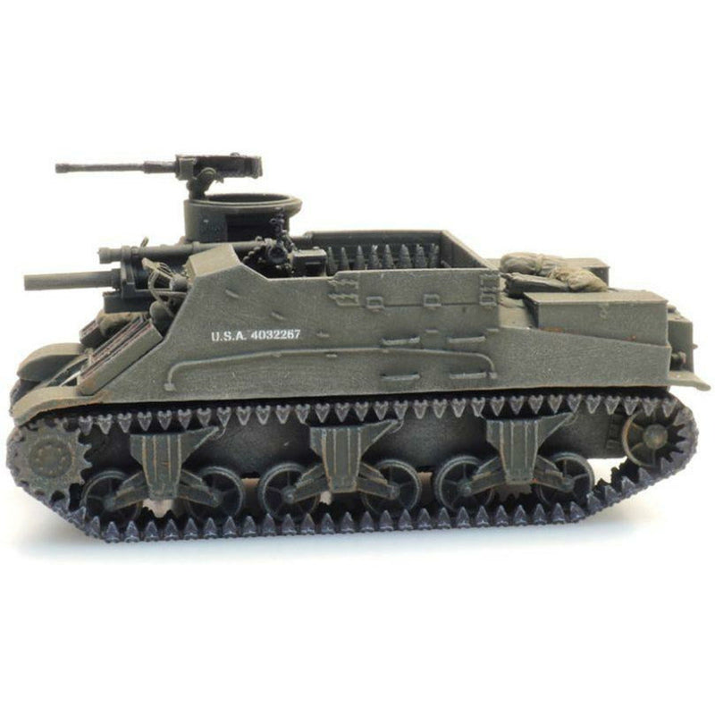 US M7 Priest Ready-Made Painted H0 - 1:87
