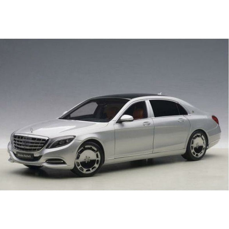 Mercedes Maybach S-Class 2015 Silver S600 SWB - 1:18