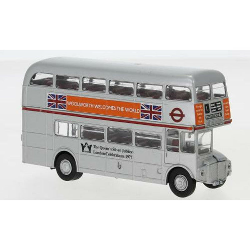AEC Routemaster Silver Jubilee 1977 Woolworths Route 1 Marylebone SRM25 - 1:87