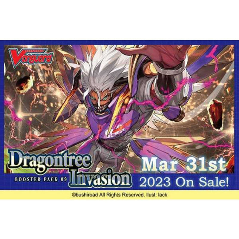 Cardfight!! Vanguard Dragontree Invasion- Booster Pack 09 - Pack Of 16