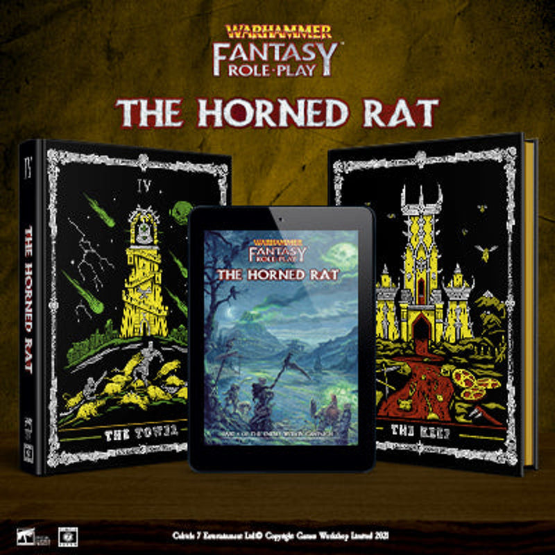 Warhammer Fantasy Roleplay: The Horned Rat Collector's Edition Enemy Within Campaign Volume 4