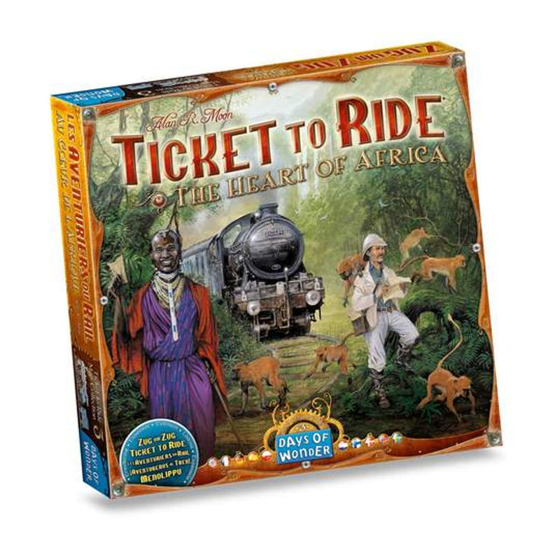 Ticket To Ride Heart Of Africa Map Collection Volume 3