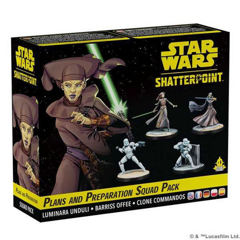 Plans and Preparation General Luminara Unduli Squad Pack: Star Wars Shatterpoint