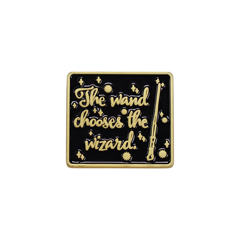 Harry Potter: Wand Chooses The Wizard Enamel Pin Badge