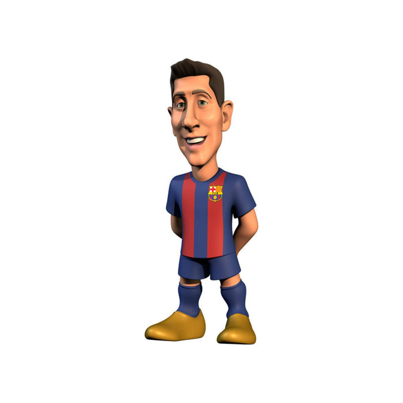 FC Barcelona Robert Lewandowski Minix Figure - 7 CM