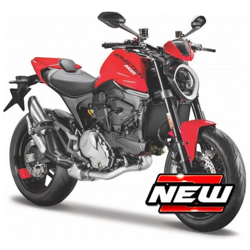 Ducati Monster 2021 Red - 1:18