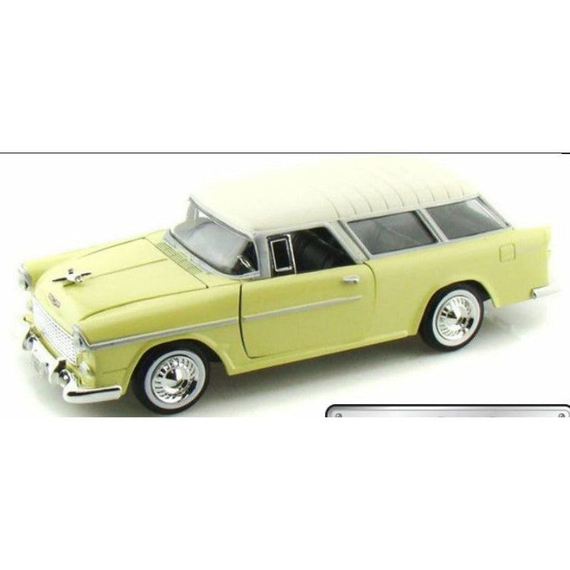 Chevrolet Bel Air Nomad 1955 Yellow - 1:24