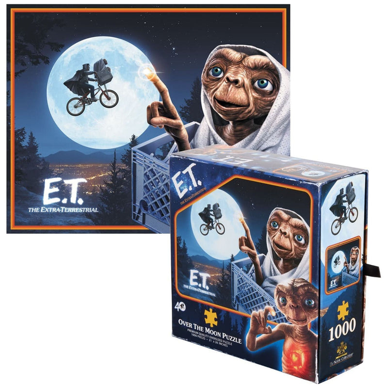 E.T. The Extra-Terrestrial: 40th Anniversary - Over The Moon 1000 Piece Puzzle