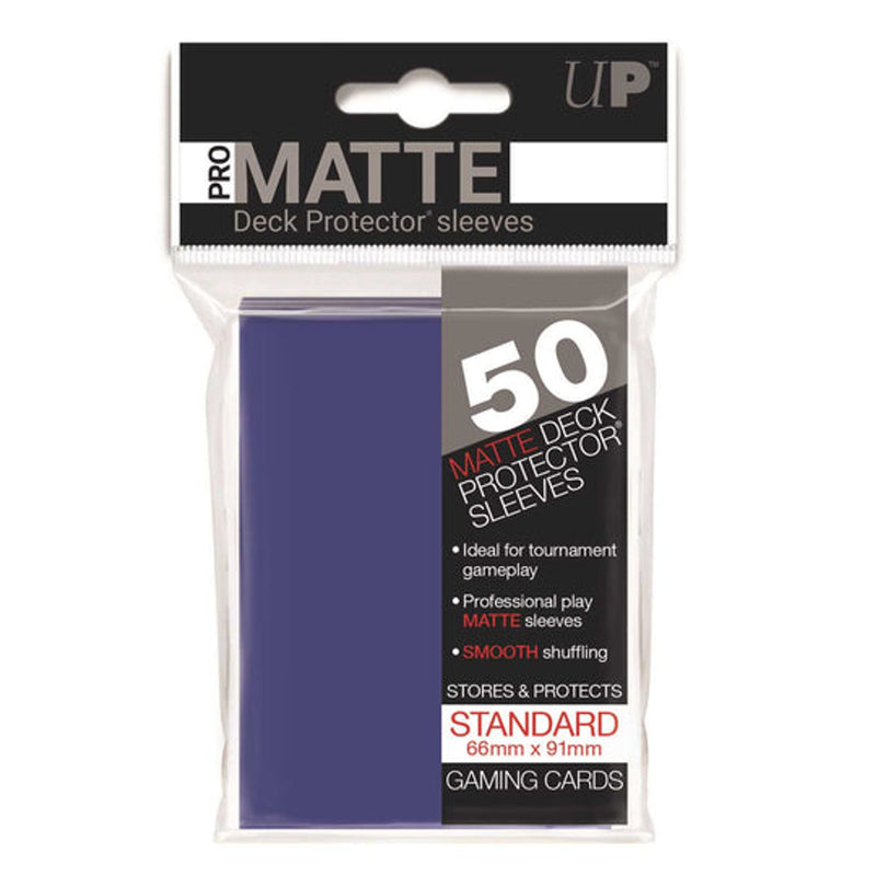 UNIT Pro Matte Standard Deck Protectors Blue 50 Count In A Box