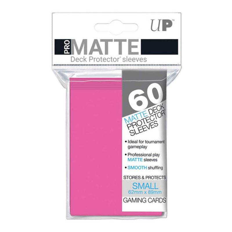 Unit Pro Matt Small Deck Protectors Bright Pink - 60 ct in box