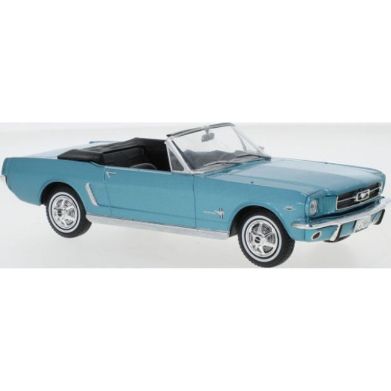 Ford Mustang Convertible Metallic Blue 1965 - 1:24