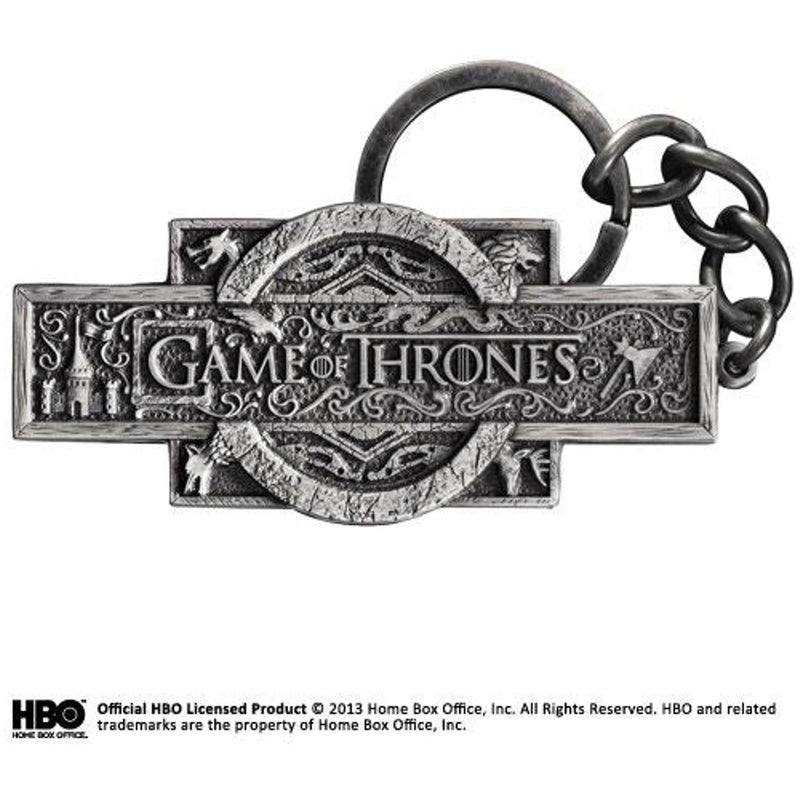 Game Of Thrones: Opening Sequence Logo Keychain