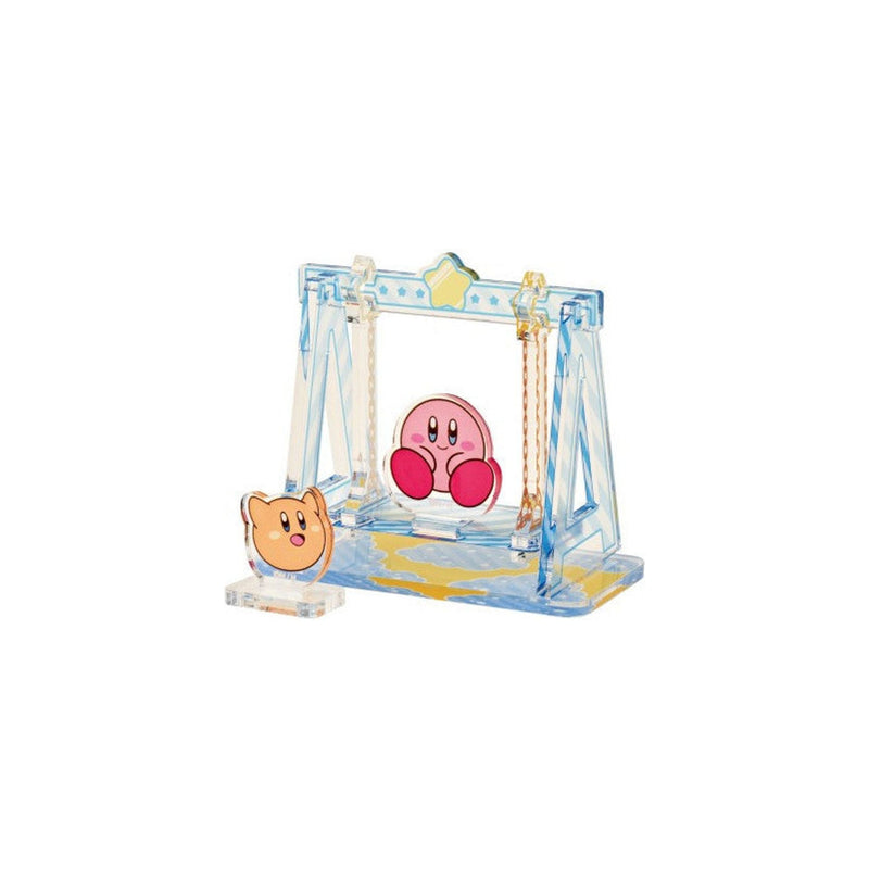 Acrylic Diorama Moving Stand Scarfy And Kirby