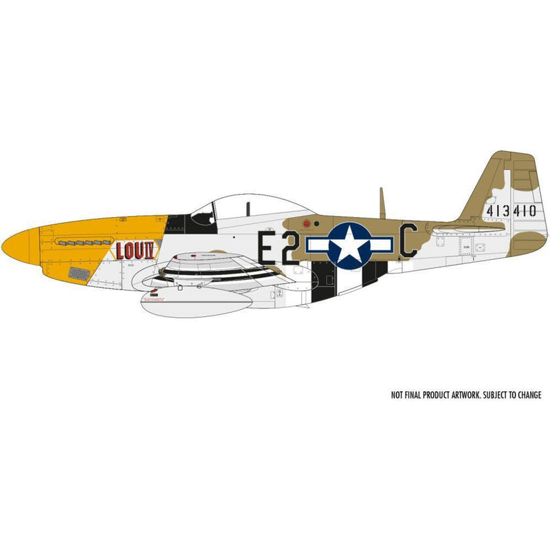North American P51-D Mustang Filletless Tails - 1:48