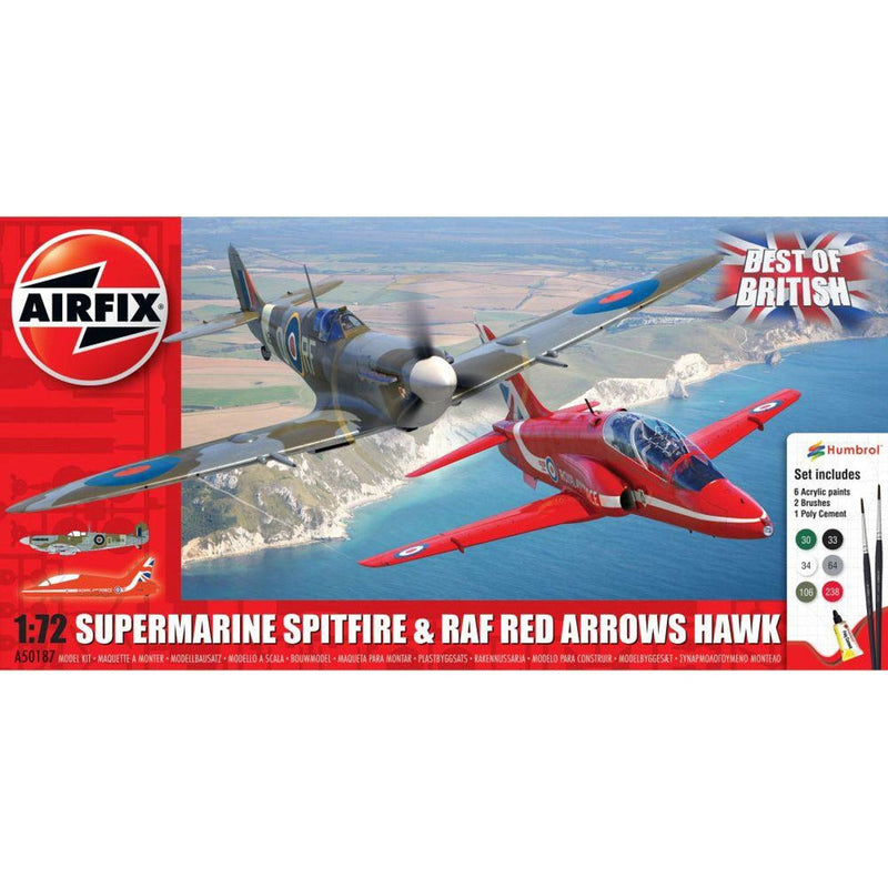 Best Of British Spitfire And Hawk - 1:72