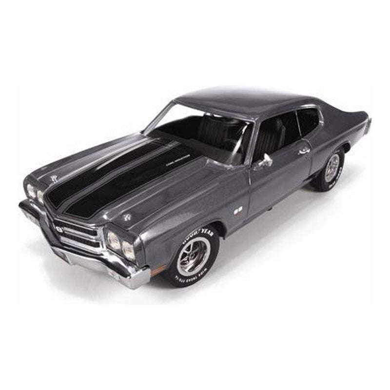 Chevelle SS 1970 Grey With Black Stripes - 1:43