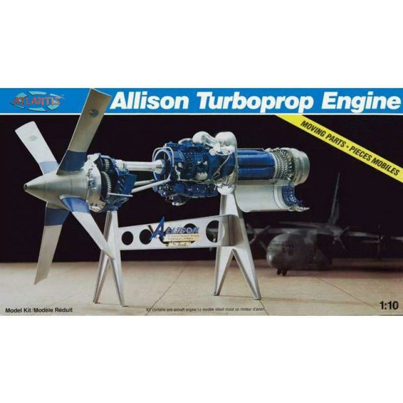 Allison Prop Jet 501-D13 Engine - 1:10