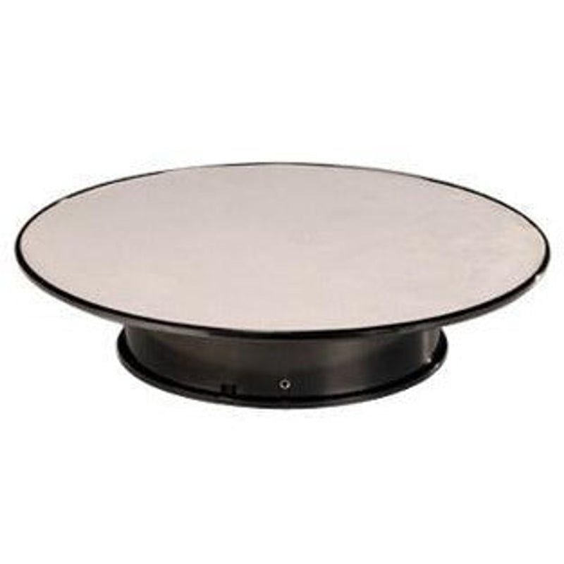 Turntable Display (25.5cm) Silver Surface