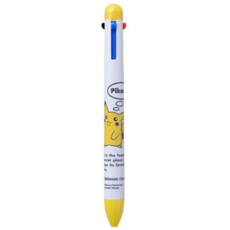 Ballpoint Pen 3 Colors Pikachu Pokemon Center 25th Anniversary - 13.6 × 1.2 × 2.0 cm