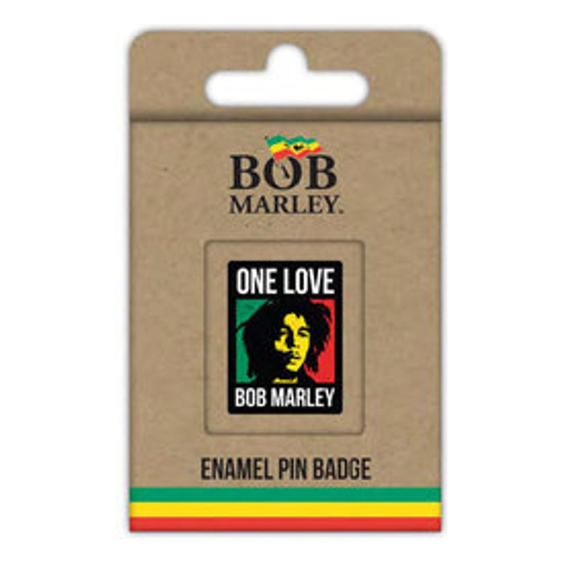 Bob Marley: One Love Enamel Pin Badges