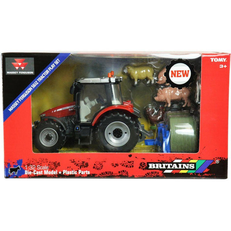 Massey Ferguson Tractor Play Set - 1:32