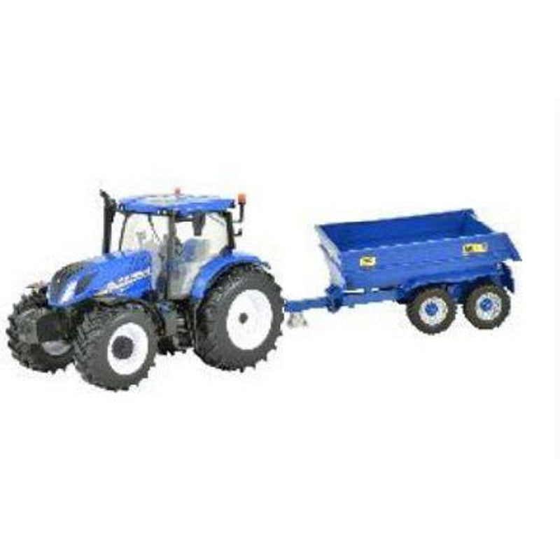 New Holland T6 Tractor With Trailer Play Set