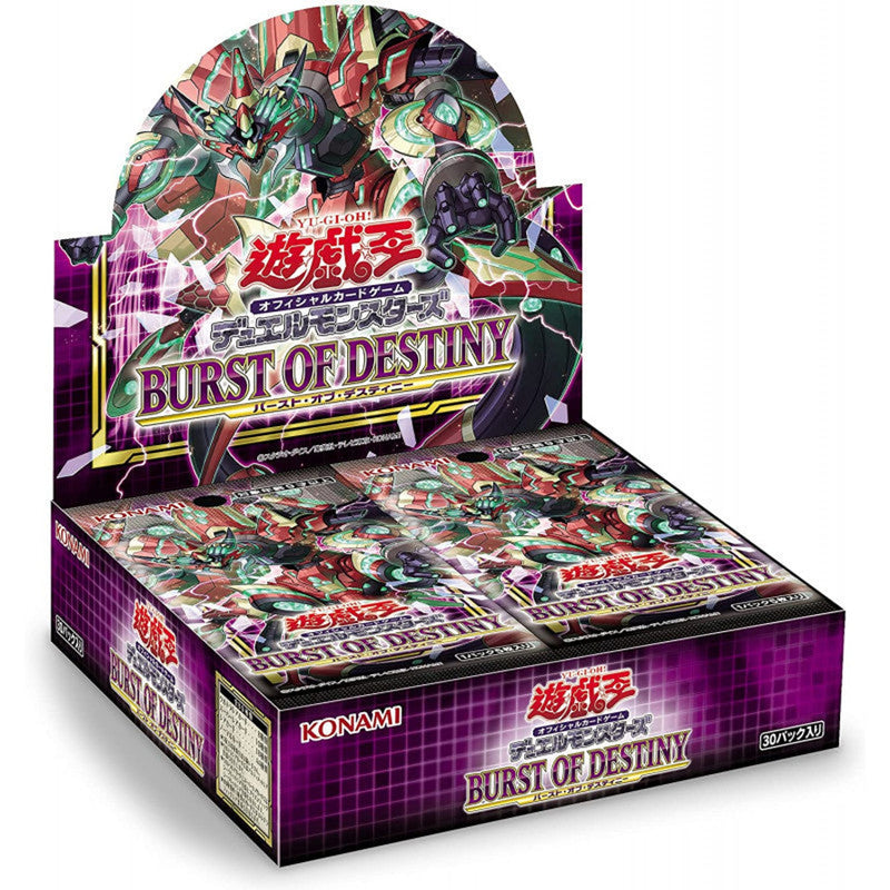 BURST OF DESTINY Booster Box Yu-Gi-Oh!