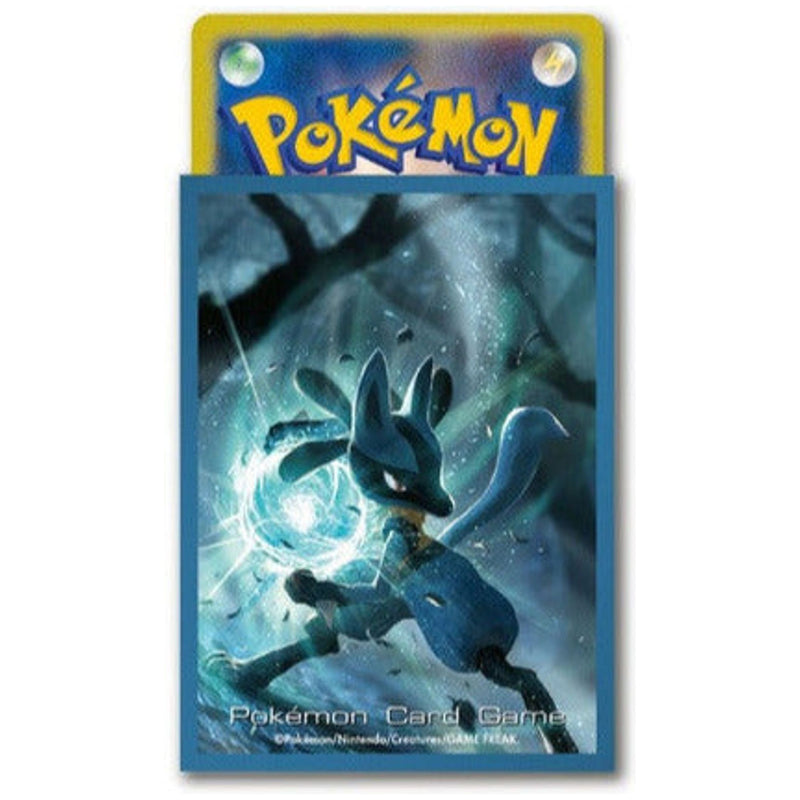Card Sleeves Lucario Pokemon - 9.2x6.6x0.02 cm