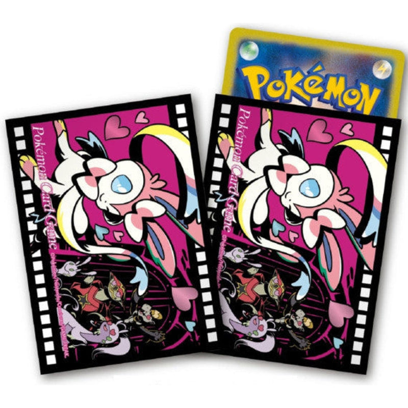 Card Sleeves Premium Gloss Sylveon Pokemon Midnight Agent The Cinema