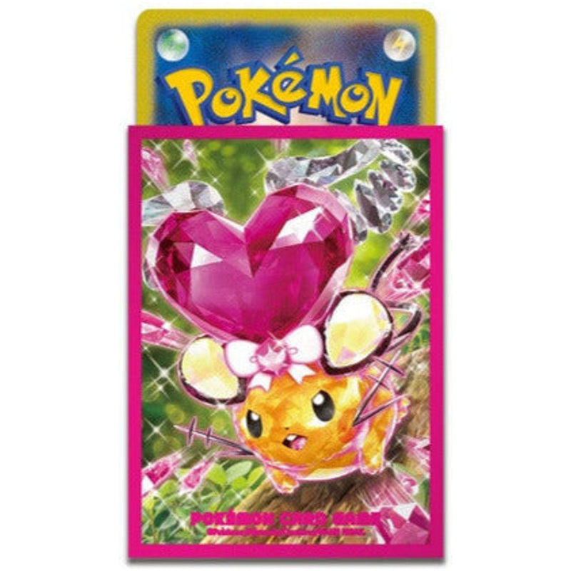 Card Sleeves Premium Gloss Terastal Dedenne Pokemon - 9.2 x 6.6 x 0.02 cm