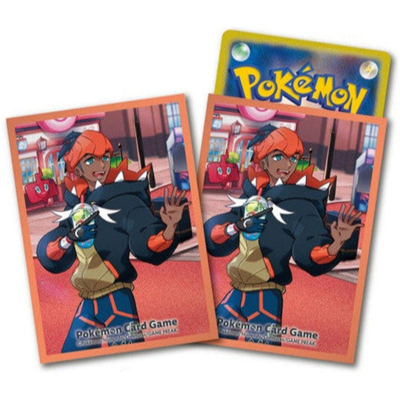 Card Sleeves Raihan Pokemon TRAINERS Off Shot! - 9.2x6.6x0.02 cm