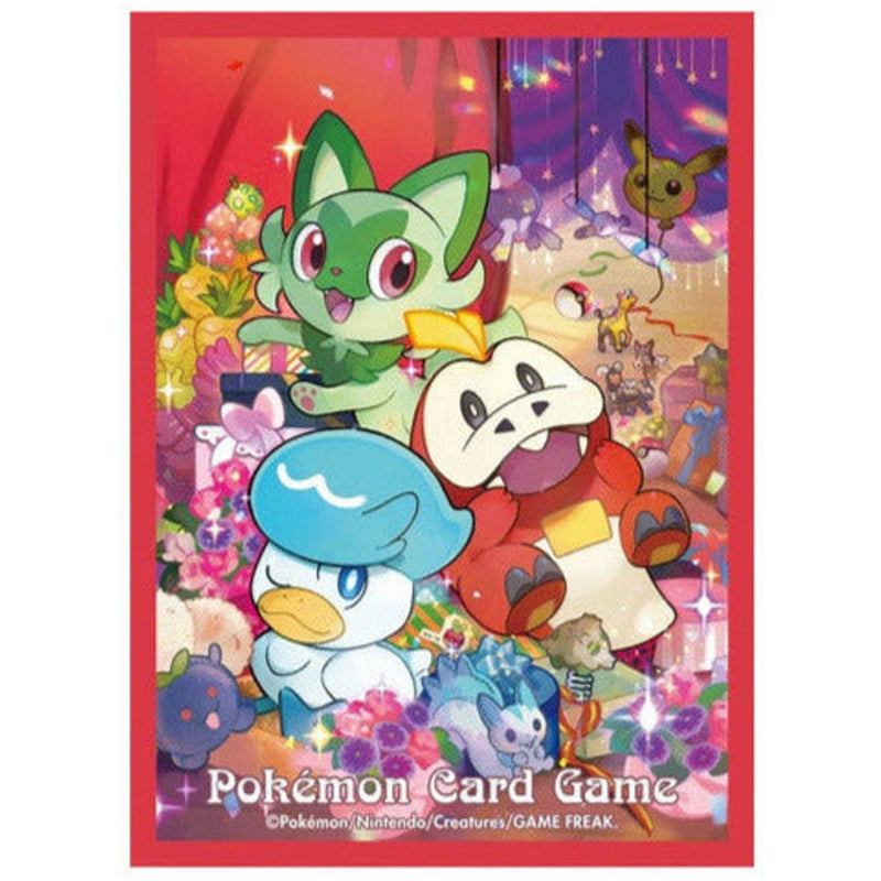 Card Sleeves Sprigatito Fuecoco Quaxly Gift Pokemon - 9.2 x 6.6 x 0.02 cm